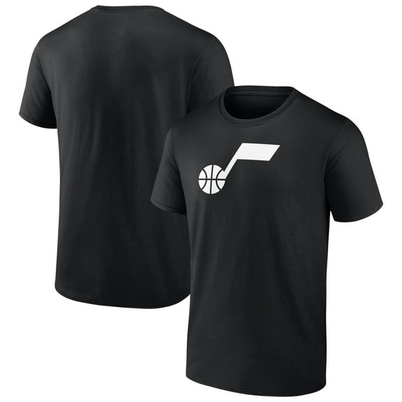 Men's Black Utah Jazz Primary Logo T-Shirt