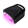 thumbnail image 1 of LED UV Nail Lamp High Power 96W Rechargeable Nail Lamp UV LED Nail Dryer Red Light Beads For Curing Polish Nail Manicure Electric Acetone Protect ,Quick Drying, 1 of 7
