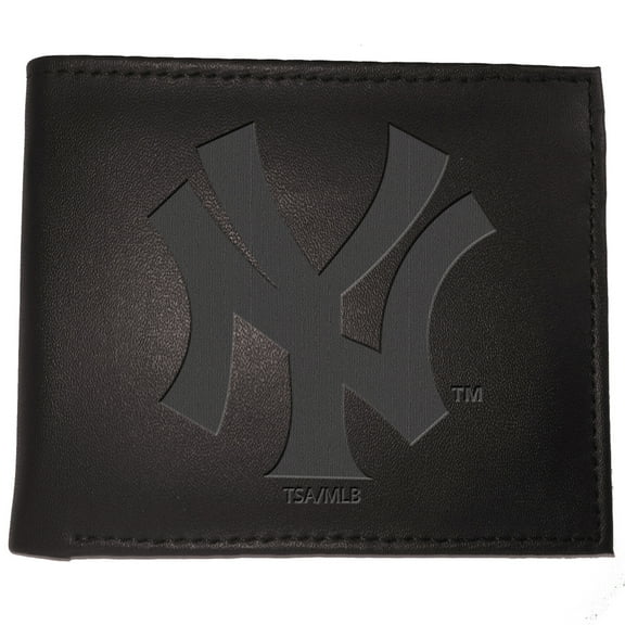 Black New York Yankees Hybrid Bi-Fold Wallet