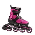 thumbnail image 1 of Rollerblade USA Microblade Girls Adjustable Fitness Inline Skate, Medium, Pink, 1 of 7