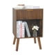 thumbnail image 1 of Mesita de noche Fultyle Mid Century Modern con cajón y almacenamiento, 1 of 7