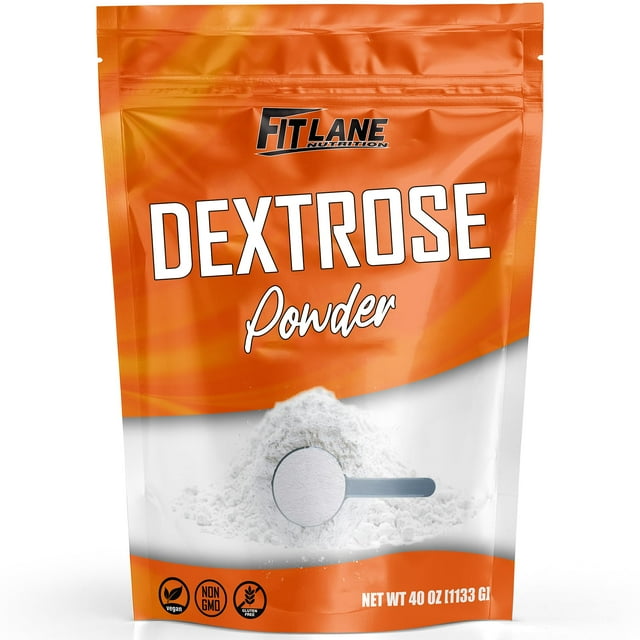 Bulk Dextrose Powder 2.5 lbs - Pure Carb Powder Unflavored - Good Source of Glucose and Carbohydrates - Food Grade Dextrose Sugar for Brewing and Sausage Making - Pre Workout Carb Supplement