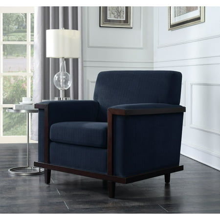 Retro Chick - Chic Home Airoe Retro Modern Herringbone Chenille Club Chair