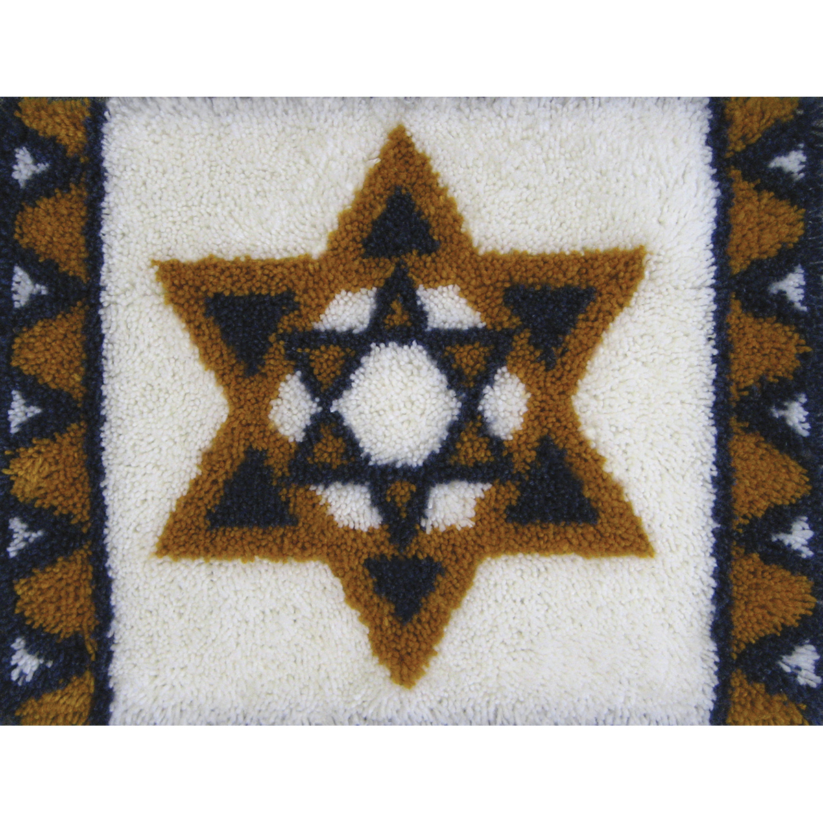 Latch Hook Kit 27"X20"Star Of David
