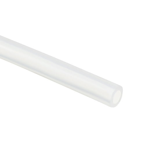 Unique Bargains 5mm x 8mm Silicone Translucent Tube Beer Water Air Hose Pipe 1 Meter