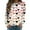 A-White575, variant on XIAOCHA Women Sweatshirt Valentine Loose Long Sleeve crew Neck Spring Pullover Cozy Heart Pattern Daily Top