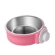 thumbnail image 1 of Dog bowl Hanging food and water bowl for small stainless steel easy to clean with cross lock design for cages, 1 of 5