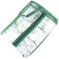 thumbnail image 1 of 4 Tiers Greenhouse Cover Replacement Outdoor Portable Transparent PVC Greenhouse Cover Warmhouse Reinforced Replacement Cover with Zippered Cover (Without Iron Stand), 1 of 5