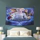 thumbnail image 4 of Tapiz de pared de Frozen para decoración de pared del hogar, arte de pared para niños y niñas, decoración de dormitorio, sala de estar, 60 x 40 pulgadas, 4 of 8
