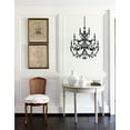 thumbnail image 1 of Large Antique Design Vinyl Chandelier Wall Decal Art, 1 of 4