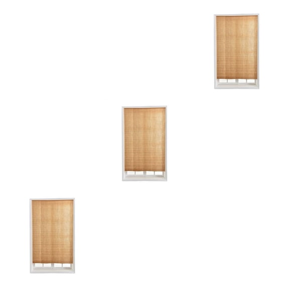 Yuarrent Window Blinds Trimmable Blocking Rolling Blackout Drape Shade Non-woven Fabric Reusable Bedroom Curtain Sun Vehicle Removable Type1 NO1