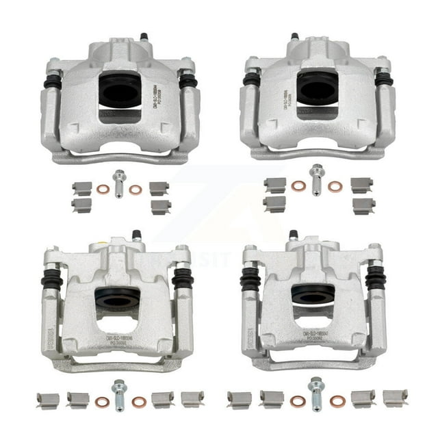 CMX Front Rear Disc Brake Caliper Assembly Left Right Side (Driver Passenger) Kit for Car Jeep Wrangler JK KBC-100077