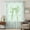 Green, variant on Pink Bow Sheer Curtains 45 Inches Long, Cute Watercolor Girls Cartoon Luxury Light Filering Curtains, Breathable Simi Curtain Privacy Drapes for Kitchen Bathroom Lightweight Small Window Treatment