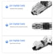 thumbnail image 4 of 10pcs Conectores de cable TAP de bajo voltaje T Tap sin soldadura Sin extracción de alambre (negro), 4 of 5