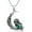 Silver, variant on Owl Necklace Sterling Silver Owl Pendant Necklace Birthstone Jewelry Gift for Women s