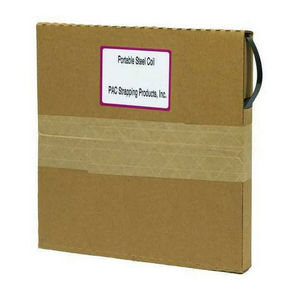 ZoroSelect Steel Strapping, 0.017" Thickness, 3/4" W