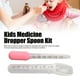thumbnail image 5 of Gotero De Medicina Líquida Para Bebés, Kit De Dispensador De Medicina Oral Para Niños Resistente A Caídas De Silicona De Grado Alimenticio Diseño De Bola Para Apretar Con, 5 of 7