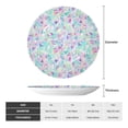 thumbnail image 2 of Kdxio Sequins Bone China Decorative Plate Ceramic Decorative Plate for Home Office Wall Stand Decorative Plates for Home Bedroom-8in, 2 of 6