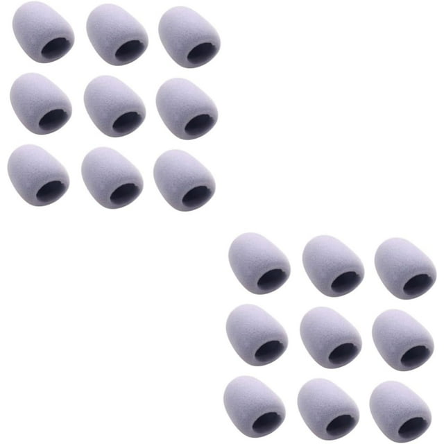 HUGFEGWE 18 Pcs Housse de Microphone Housse de Microphone en Eva Housse de Tube Vocal Fournitures Ktv Housse de Micro Ktv Housse de Microphone Anti-Poussière Coussin de Microphone Housse de Protection de Microphone Microphone CJB91-8736