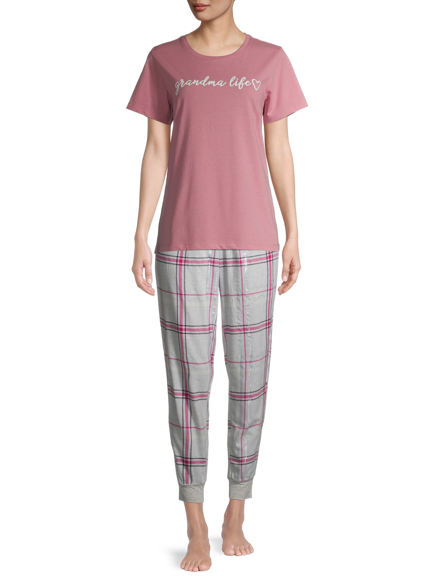 Secret Treasures Women's Plaid Flannel Joggers