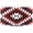 Red, variant on TV Cover Indoor, Red Aztec Stretch TV Dust Cover Television Screen Protector, Black White Southwest Vintage Abstract Geometric Elastic Polyester Display Covers, Monitor Slipcover for LED TVs 24 Inch