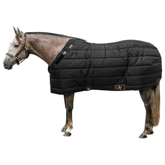 Adjusta Fit Cutback Fit Zenith Dura-Nylon Horse Stable Blanket | 68 | Black