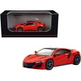 thumbnail image 1 of Honda NSX RHD Right Hand Drive Red with Black Top 0.16 4 Diecast Model Car, 1 of 1