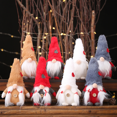 thumbnail image 3 of 8Pcs Fluffy, Soft, Plush Christmas Orniments - Set of 8 Festive Home Decorations For Xmas, 3 of 6