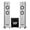 White Ash, variant on Fluance Ri91 Reference Stereo Powered Floorstanding Tower Speakers with High Performance AMT Tweeters, 2 x 6.5" Drivers, 150W, HDMI, Bluetooth, and DB10 Powered Subwoofer