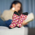 thumbnail image 5 of Vsdgher Piggy Sunflower Unisex Crew Socks Lightweight Breathable Ventilation Ankle Socks, Mid-calf socks for Daily, 5 of 7