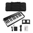 thumbnail image 2 of Electronic 61-Key Foldable Electronic Piano Multifunctional Electronic Organ 61 Keys Sensitive Piano Keyboard with LCD Display Built-in Rechargeable Battery BT Connectivity, 2 of 7