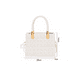 thumbnail image 2 of Bolsa De Diseño de Cuadros Bandolera De Dama Elegante blanco, 2 of 4