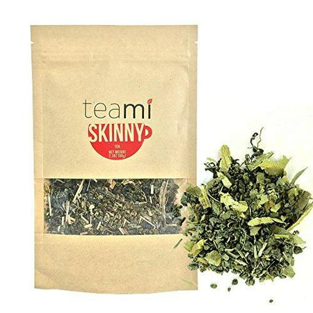 DETOX TEA to All-Naturally Cleanse, Reduce Tummy Bloating, Boost Metabolism - 30 Day Supply â?? Teami Skinny - Best for Help with Weight Loss and Getting Fit - 100% Natural Appetite