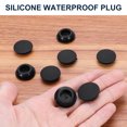 thumbnail image 4 of 10pcs Hole Plug 3/4 Inch (19mm) Button Plugs Fit for 16mm Hole, Snap in Locking Hole Tube Plug Gel, Black, 4 of 6