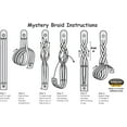 thumbnail image 3 of Zelikovitz Mystery Braid Leathercraft Kit - 10-pack Brown, 3 of 5