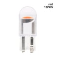 thumbnail image 1 of Kenally 10 Uds T10 168 192 2825 COB LED coche cuña estacionamiento luz lateral puerta bombilla instrumento lámpara Auto matrícula luces Bombillas para automóviles Rojo 10 piezas Kenally VI000621-09, 1 of 6