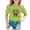 Light Green, variant on Boys Summer Shirts Round Neck Solid Color Back To School Shirt Cotton Pullover Tops Preppy Boys' Tops, Tees & Shirts