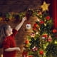thumbnail image 1 of Cinta navideña Cinta decorativa navideña Lazo de cinta roja navideña Suministros de ambiente Cinta de regalos Cinta para árbol de Navidad, 1 of 5