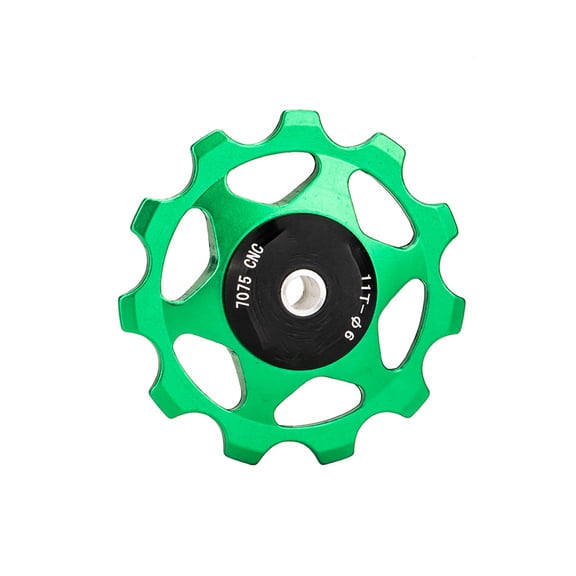 lixuesong Bicycles Derailleur Pulley, Aluminum Alloy 11T Bike Rear Derailleur Guide Pulley Guide Wheel Part For Rear Derailleur