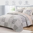 thumbnail image 2 of Set de edredón Exclusivo Mezcla Reversible Boho King Size 3 piezas, 2 of 6
