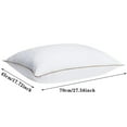 Eudgs Bedding Bed Feather Down Pillows For Sleeping Natural Goose