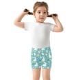 thumbnail image 5 of joogoo Bunny Easter Eggs Girls Lined Shorts Bike Dance Bottoms 6T, 5 of 7