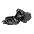 thumbnail image 4 of Colaxi Trailer Accessories 3 Pin Premium Easy to Install Auto Durability Management Agricultural Machinery Replacement RV Heavy Duty Socket, 4 of 8