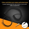 thumbnail image 2 of Cable de resorte en espiral para auriculares Beyerdynamic DT 770/770Pro/990/990Pro, 2 of 11