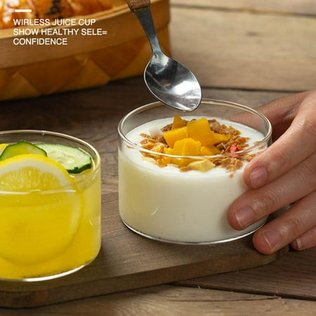 AMERTEER Heatproof Glass Bowls For Cooking Baking Glass Salad Bowl for