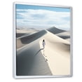thumbnail image 2 of Designart "Coastal Reverie Beach Photo I" Portrait Floater Framed Wall Decor, 2 of 7