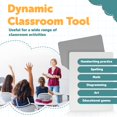 thumbnail image 4 of Dry Erase Lapboards - Pack of 25 Whiteboard Set - 9x12 - Student Single Sided - Improve Children's Classroom Learning with Reusable, Durable, Portable White Boards, 4 of 4
