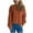 Brown, variant on Alkepwun Sweaters for Women Crewneck Cute Hollowed Out Long Sleeved Loose Fall Winter Knitted Pullover Tops