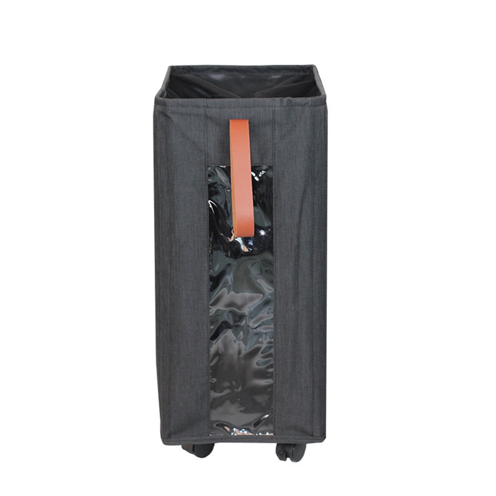 Cathoe Laundry Hamper Basket with Wheels Foldable Dirty Clothes Hamper