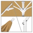 thumbnail image 3 of Pemberly Row Skye 9' White Patio Umbrella in Olefin Champagne, 3 of 3